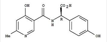 2-(4-Hydroxy-6-methylnicotinamido)-2-(4-hydroxyphenyl)acetic acid 2-(4-Hydroxy-6-methylnicotinamido)-2-(4-hydroxyphenyl)acetic acid