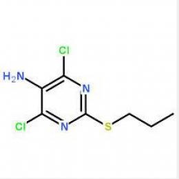 4,6-dichloro-2-(propylthio)pyrimidin-5-amine